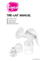 TIGEX Multiflow manual breast pump Manual preview