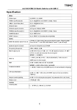 Preview for 7 page of TiGHT AV MSW-H412AC-DS User Manual