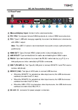 Preview for 10 page of TiGHT AV SW-H411AU-BYOD User Manual