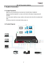 Preview for 11 page of TiGHT AV SW-H411AU-BYOD User Manual