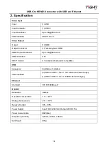 Preview for 7 page of TiGHT AV VC-C101U-ETH User Manual