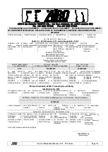 Preview for 112 page of TIGIEFFE AIRO R Series Use And Maintenance Manual