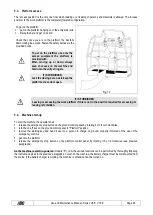 Preview for 45 page of TIGIEFFE Airo V Series Use And Maintenance Manual