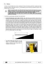 Preview for 50 page of TIGIEFFE Airo V Series Use And Maintenance Manual