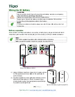 Preview for 21 page of Tigo TSB-10-US Installation And Operation Manual