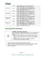 Preview for 28 page of Tigo TSB-10-US Installation And Operation Manual