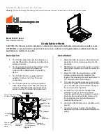 Tii technologies 506F-01 Series Installation Notes предпросмотр