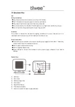 Preview for 2 page of Tiiwee TV Simulator Plus Manual