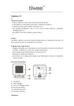 Preview for 11 page of Tiiwee TV Simulator Manual