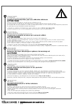 Preview for 4 page of tikamoon A036 Assembly, Use, Maintenance Manual