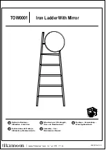 Preview for 1 page of tikamoon TOW0001 Assembly, Use, Maintenance Manual