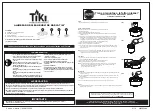 Preview for 2 page of tiki BRAND CLEAN BURN ROUNDWICK Manual