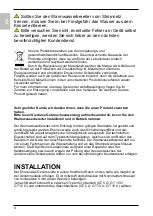 Preview for 4 page of tiki Mini P 10 Instructions For Use Manual