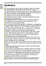 Preview for 10 page of tiki Mini P 10 Instructions For Use Manual