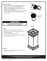 Предварительный просмотр 4 страницы tiki Patio Torch Instructions