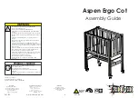 TikkTokk Aspen Ergo Cot Assembly Manual preview