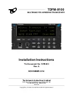 TIL TDFM-9100 Installation Instructions Manual preview