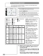 Предварительный просмотр 22 страницы TileVision 17" Operating Instructions Manual