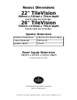 Preview for 72 page of TileVision 22" Manual