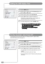 Preview for 24 page of TileVision TV/17/FR Operating Instructions Manual