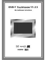 TileVision TV/17/FR5/PS Operating Instructions Manual preview