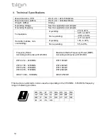 Preview for 16 page of tilgin HG2280 series Quick Manual