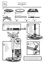 Предварительный просмотр 2 страницы Tilia Table Moon Assembly Instructions