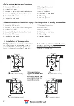 Preview for 2 page of Tilia Termoventiler ThermOmatic ERA 10 Installation And User Instructions Manual