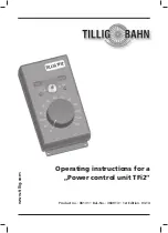 Предварительный просмотр 17 страницы TILLIG BAHN TFi2 Operating Instructions Manual