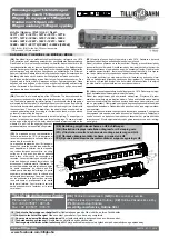 Preview for 1 page of TILLIG Modellbahnen 1974 Series Manual