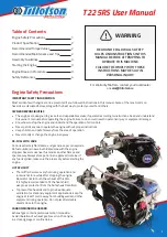 TILLOTSON T225RS User Manual preview