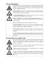 Preview for 8 page of TILLOTSON TPP-4500DF-A Owner'S Manual