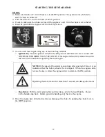 Preview for 19 page of TILLOTSON TPP-4500DF-A Owner'S Manual