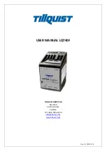 TILLQUIST LQT40F User Manual preview