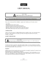 Предварительный просмотр 3 страницы Tilman Ritter Camplifier 90 User Manual