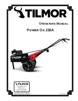 TILMOR Power Ox 220A Operator'S Manual preview
