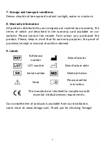 Предварительный просмотр 6 страницы Timago H011 Instructions For Use Manual