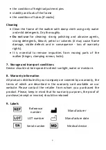 Preview for 3 page of Timago JMC-C 3211 Instructions For Use