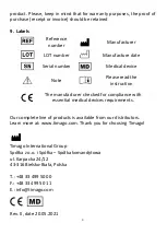 Предварительный просмотр 3 страницы Timago JMC- C 54012 Instructions For Use