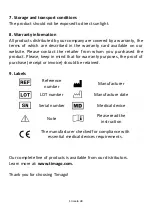 Preview for 6 page of Timago MASTER-TIM Instructions For Use Manual