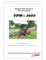 Preview for 3 page of Timan VPM-3400 Operator'S Manual