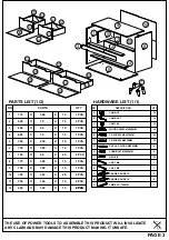 Предварительный просмотр 3 страницы TIMBER ART DESIGN BR 888284M Assembly Instructions Manual