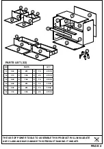 Предварительный просмотр 4 страницы TIMBER ART DESIGN BR 888284M Assembly Instructions Manual