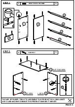 Предварительный просмотр 5 страницы TIMBER ART DESIGN BR 888284M Assembly Instructions Manual