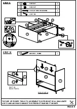 Предварительный просмотр 9 страницы TIMBER ART DESIGN BR 888284M Assembly Instructions Manual