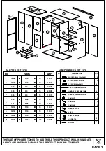 Предварительный просмотр 3 страницы TIMBER ART DESIGN BR 990012 Assembly Instructions Manual