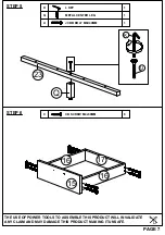 Предварительный просмотр 7 страницы TIMBER ART DESIGN BR 990012 Assembly Instructions Manual