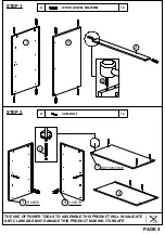 Предварительный просмотр 4 страницы TIMBER ART DESIGN BR 990016 Assembly Instructions Manual