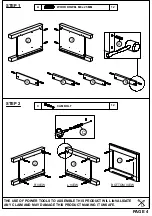 Предварительный просмотр 4 страницы TIMBER ART DESIGN BR 990173 Assembly Instructions Manual