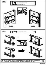 Предварительный просмотр 5 страницы TIMBER ART DESIGN BR 990173 Assembly Instructions Manual